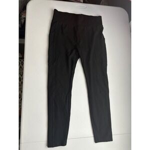 Lou & Grey Women's Black Pocketed Leggings Athleisure Pants Size S